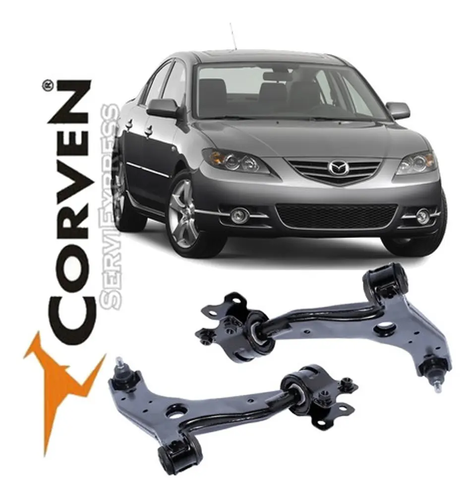 Par De Bandejas Delanteras Mazda 3 Del 2003 Al 2009 1