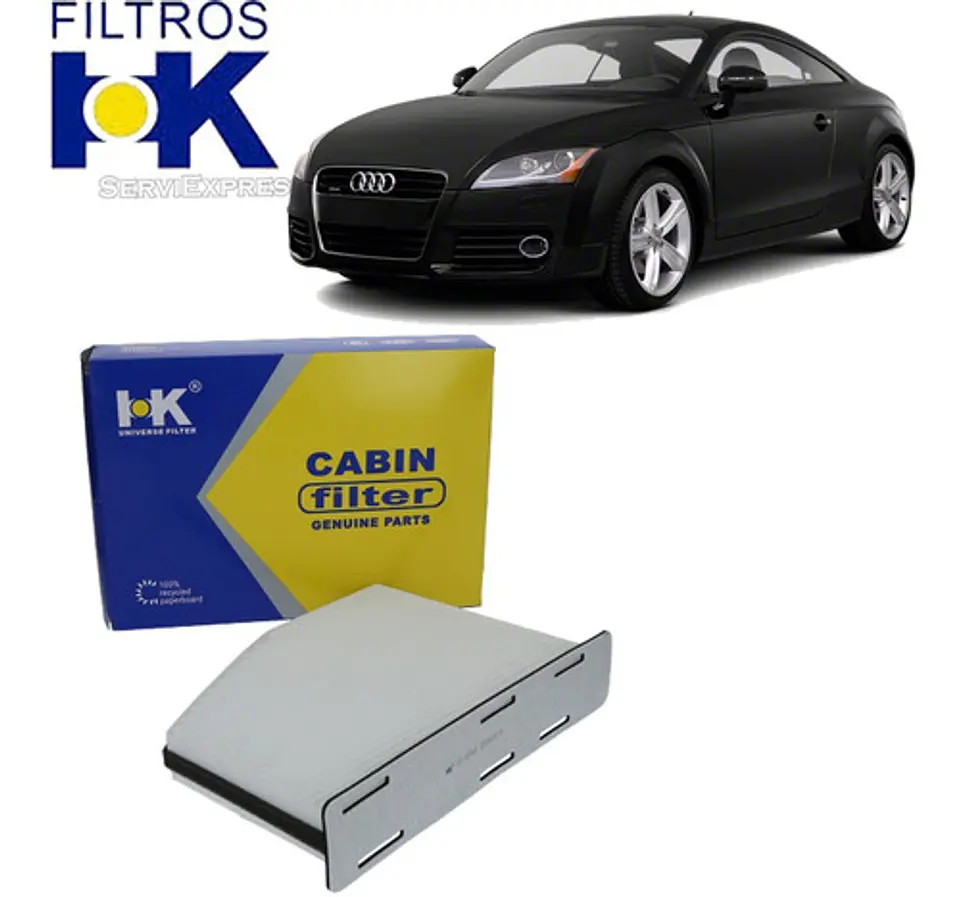 Filtro Polen Audi Tt 2007-2014  Segunda Generacion (8j) 1