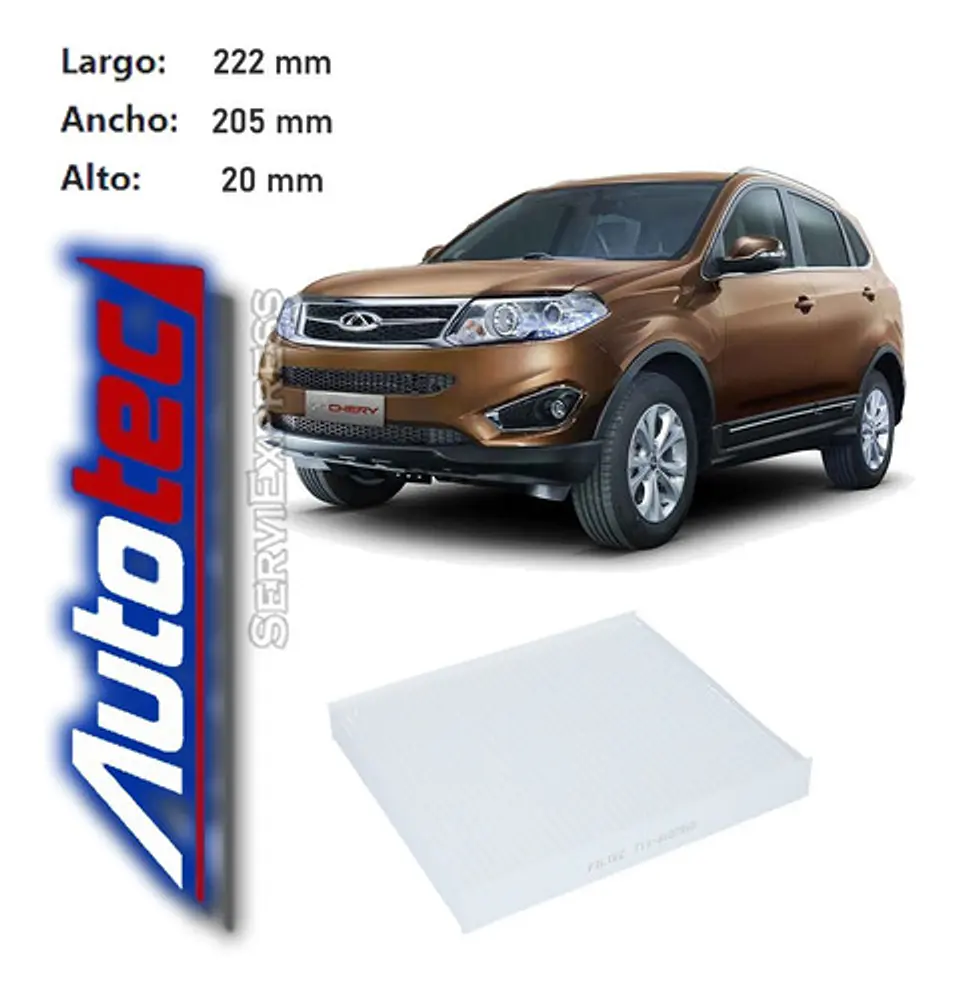 Filtro De Polen Chery Gran Tiggo Del 2015 Al 2018 1