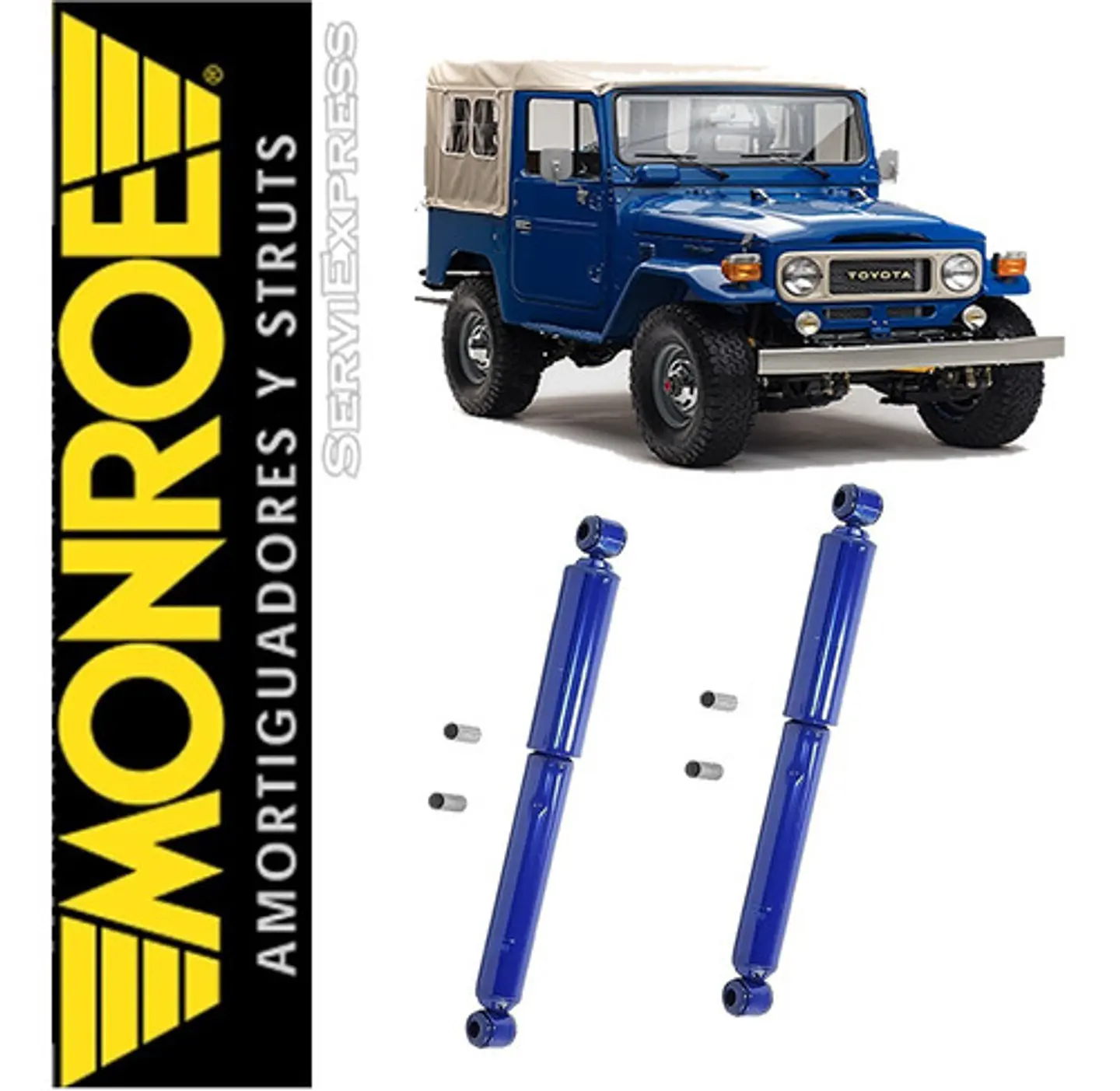 Amortiguadores Traseros Toyota Land Cruiser De 1976 A 1987 1