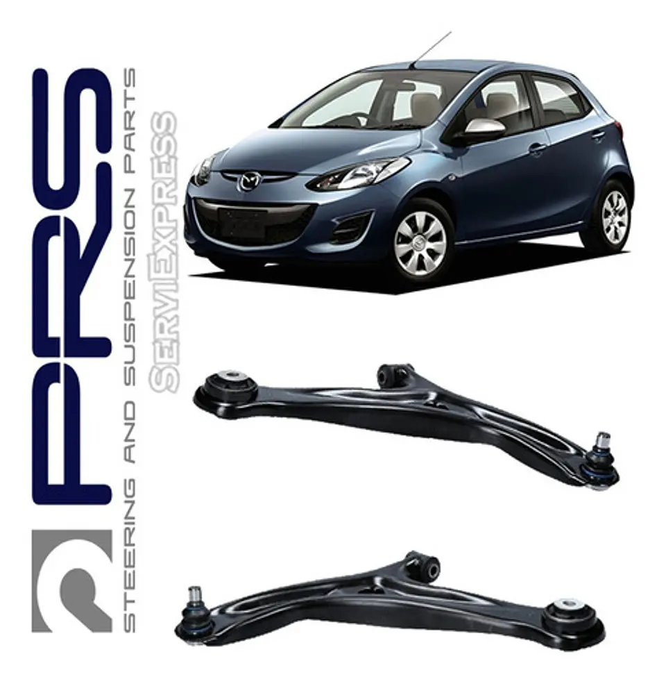 Par De Bandejas Delanteras Para Mazda 2 2007 Al 2014 1