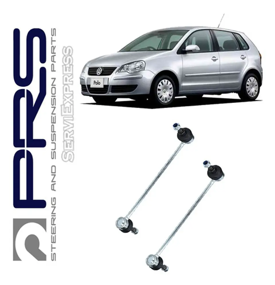 Par De Bieletas Delanteras Para Volkswagen Polo 2002-2009 1