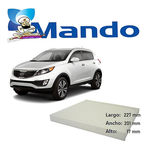 Filtro Polen Original Para Kia Sportage Del 2006 Al 2015