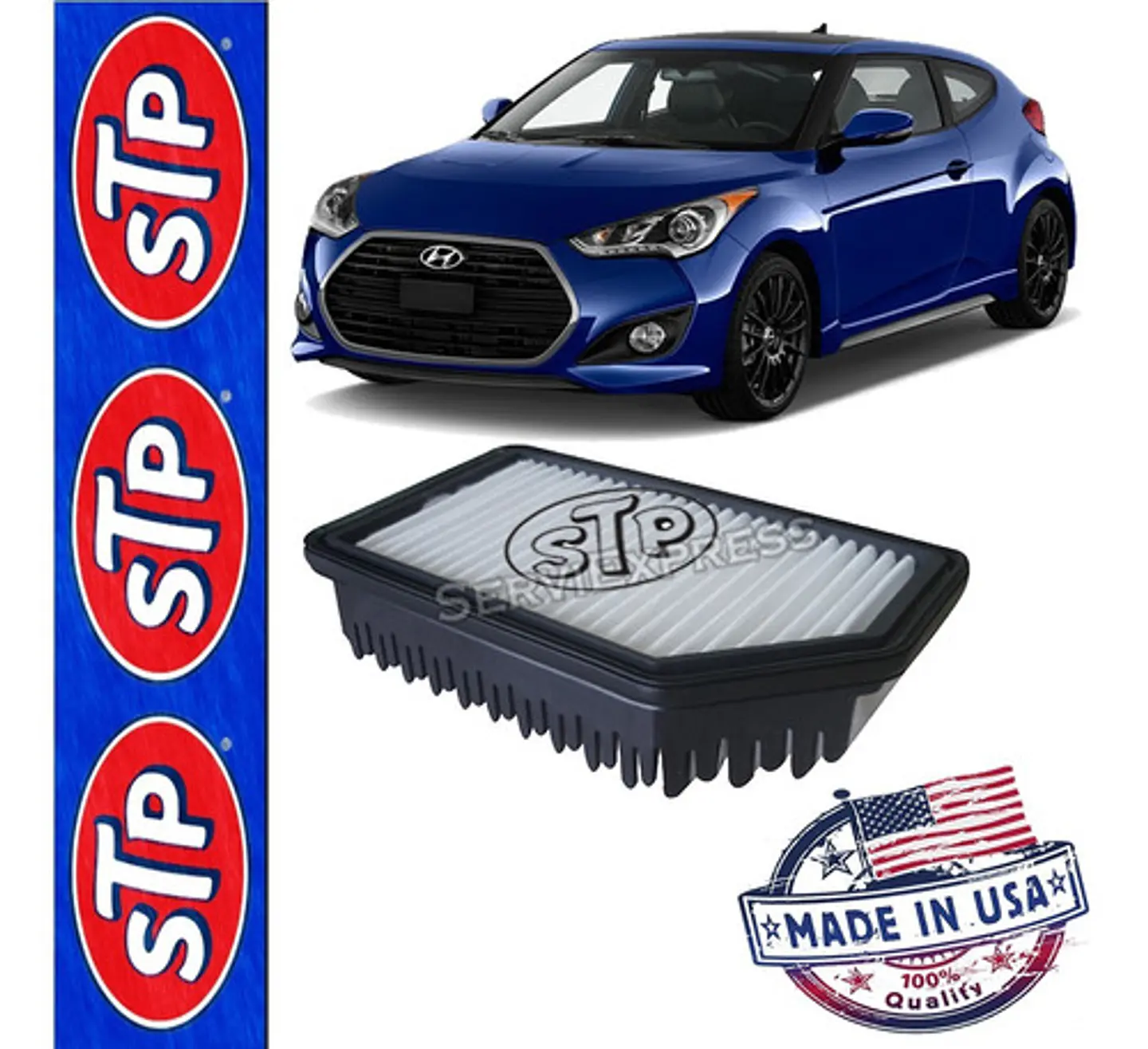 Filtro De Aire Hyundai Veloster Del 2012 Al 2016 1