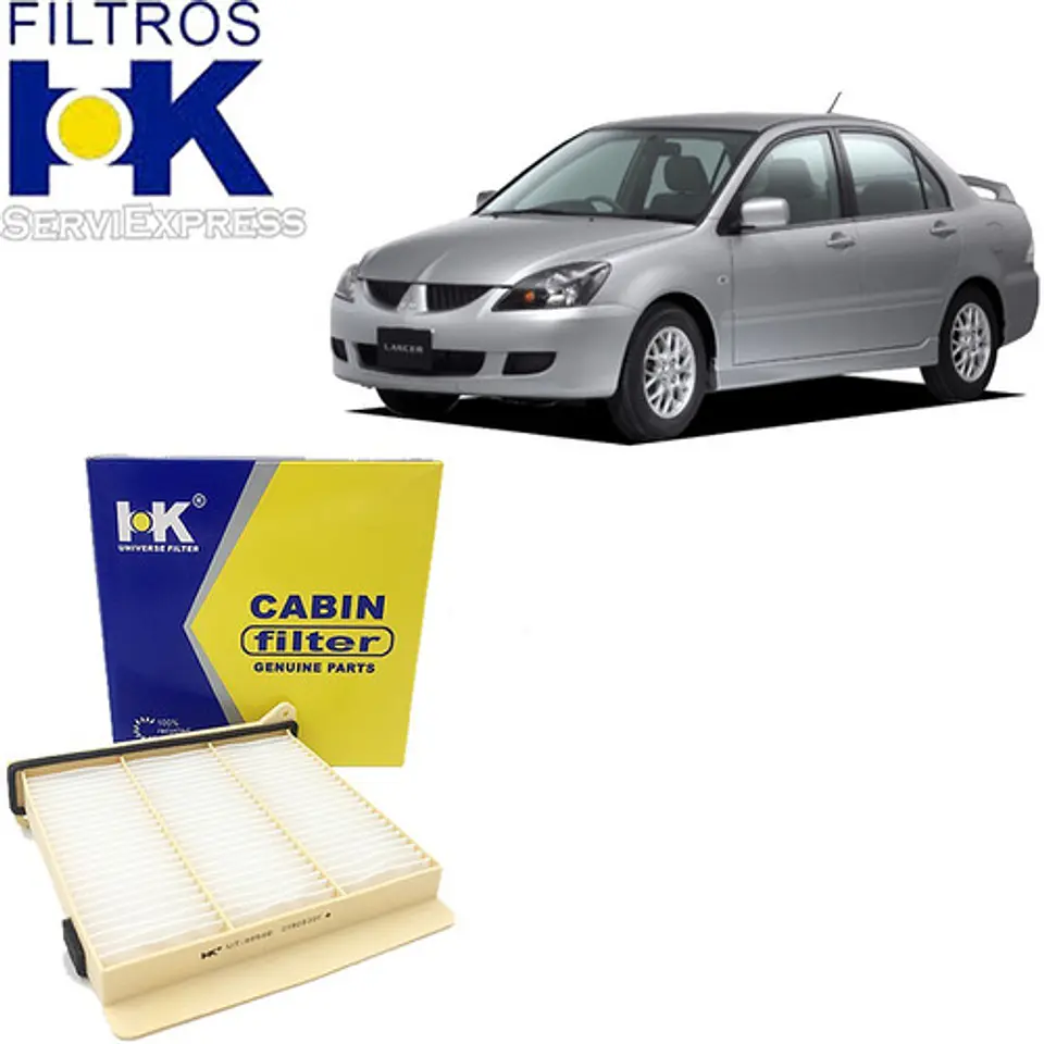 Filtro Polen Mitsubishi Lancer Del 2003 Al 2008  1