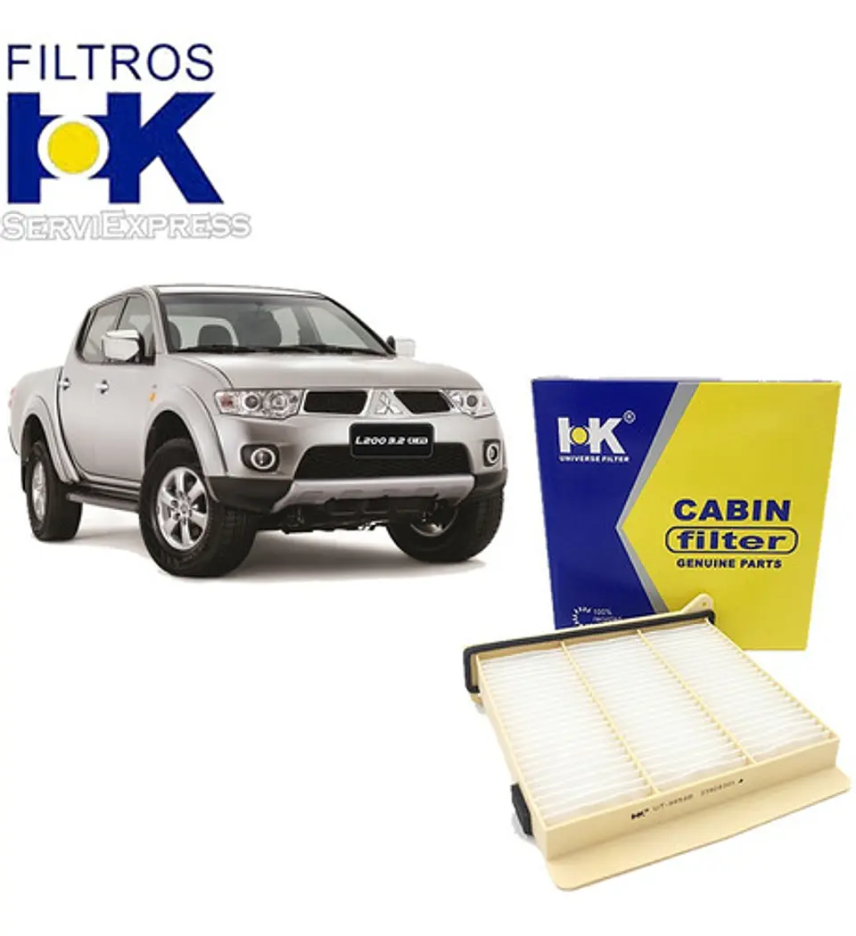 Filtro Polen Mitsubishi L200/work/katana/dakar 2002 Al 2016 1
