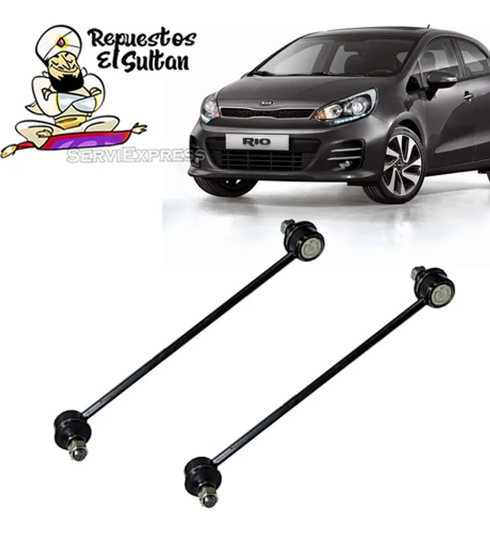 Bieletas Delanteras Kia Rio 2012 Al 2019 (el Par) 1