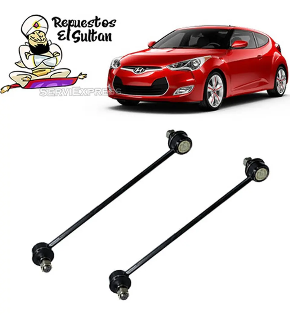 Bieletas Delanteras Hyundai Veloster 2011 Al 2019 (el Par) 1