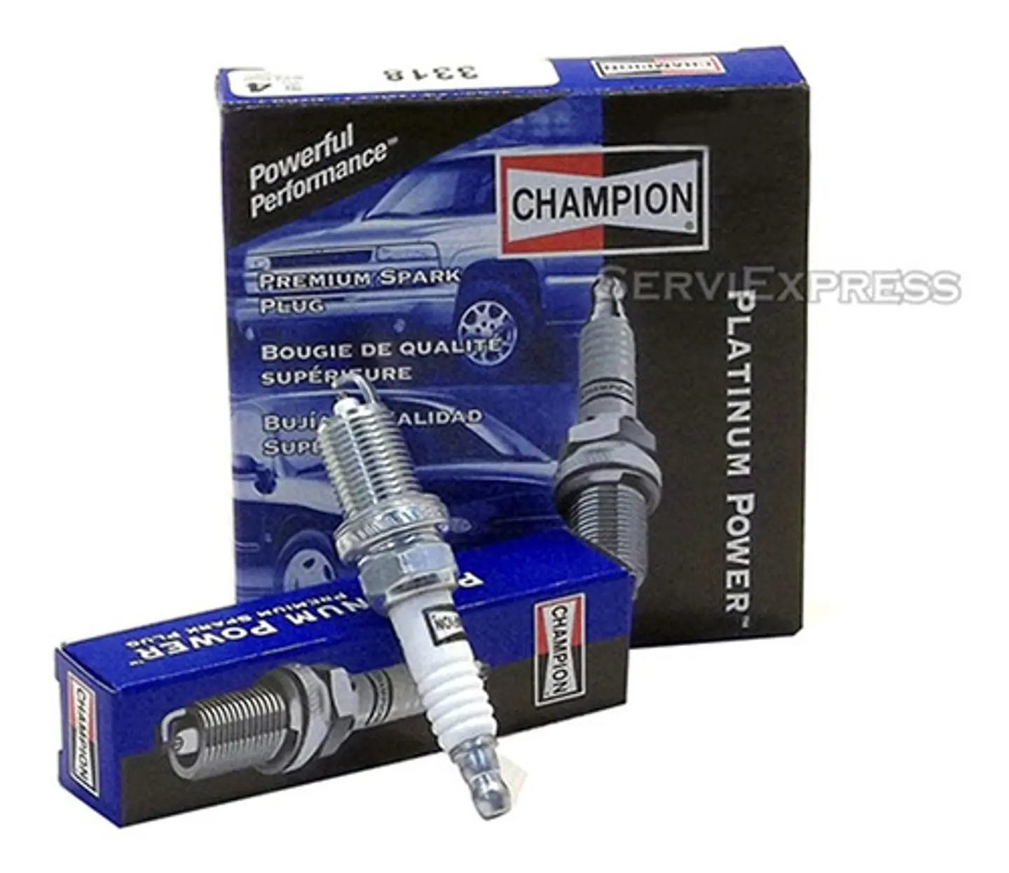 Juego De Bujías Pta Platino  Champion Dodge Journey 2.4 1