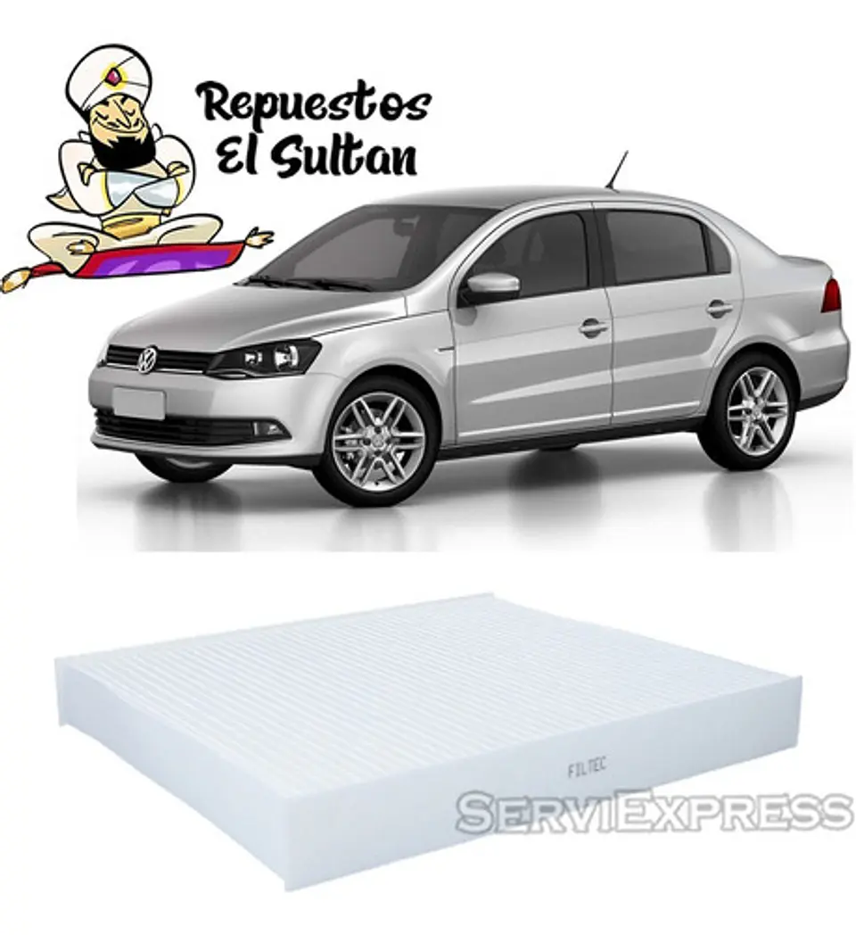 Filtro De Polen Volkswagen Voyage 2015 Al 2022 1