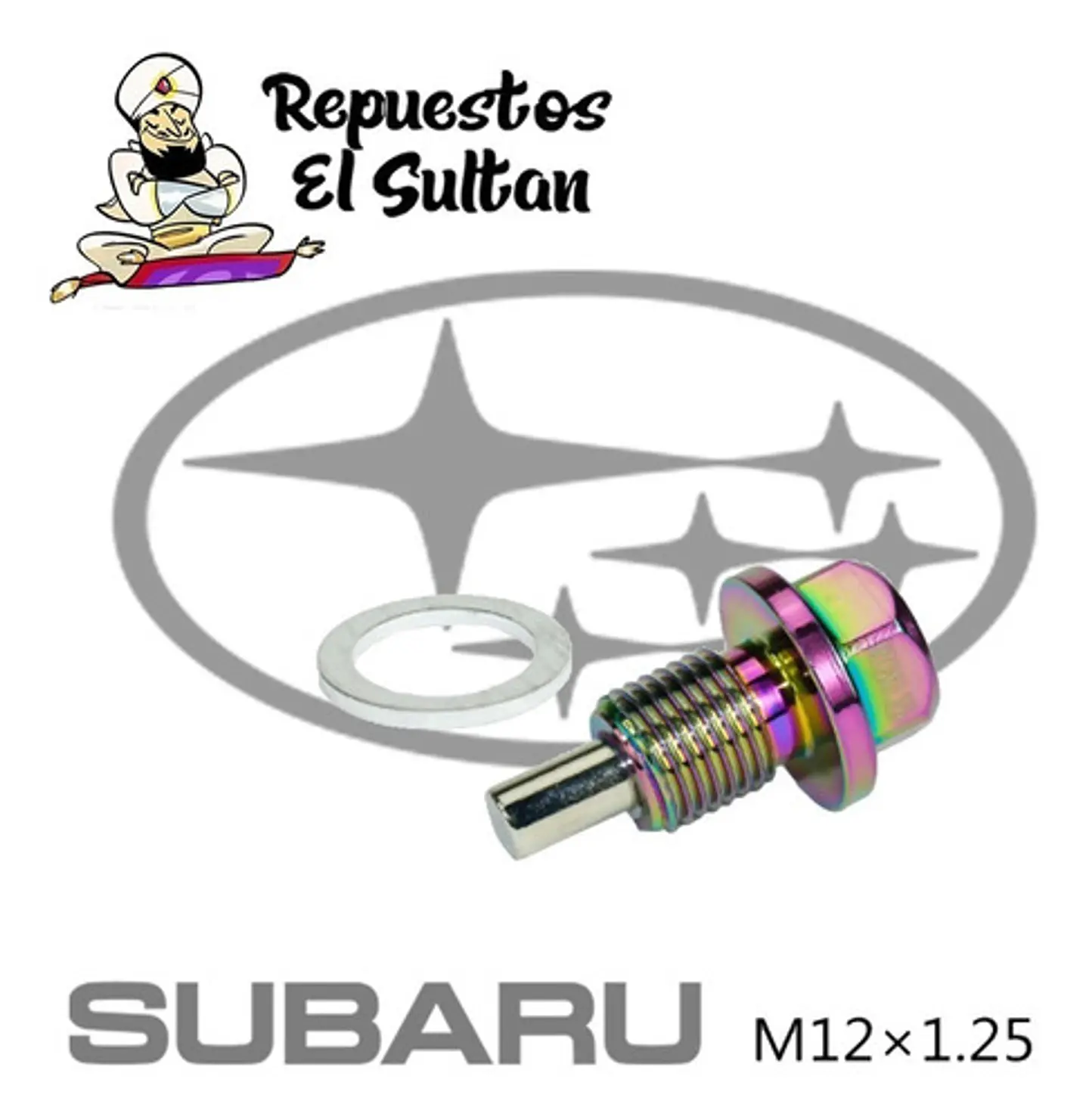 Tapon De Carter Para Subaru Xv Forester Impreza Etc Con Iman 1