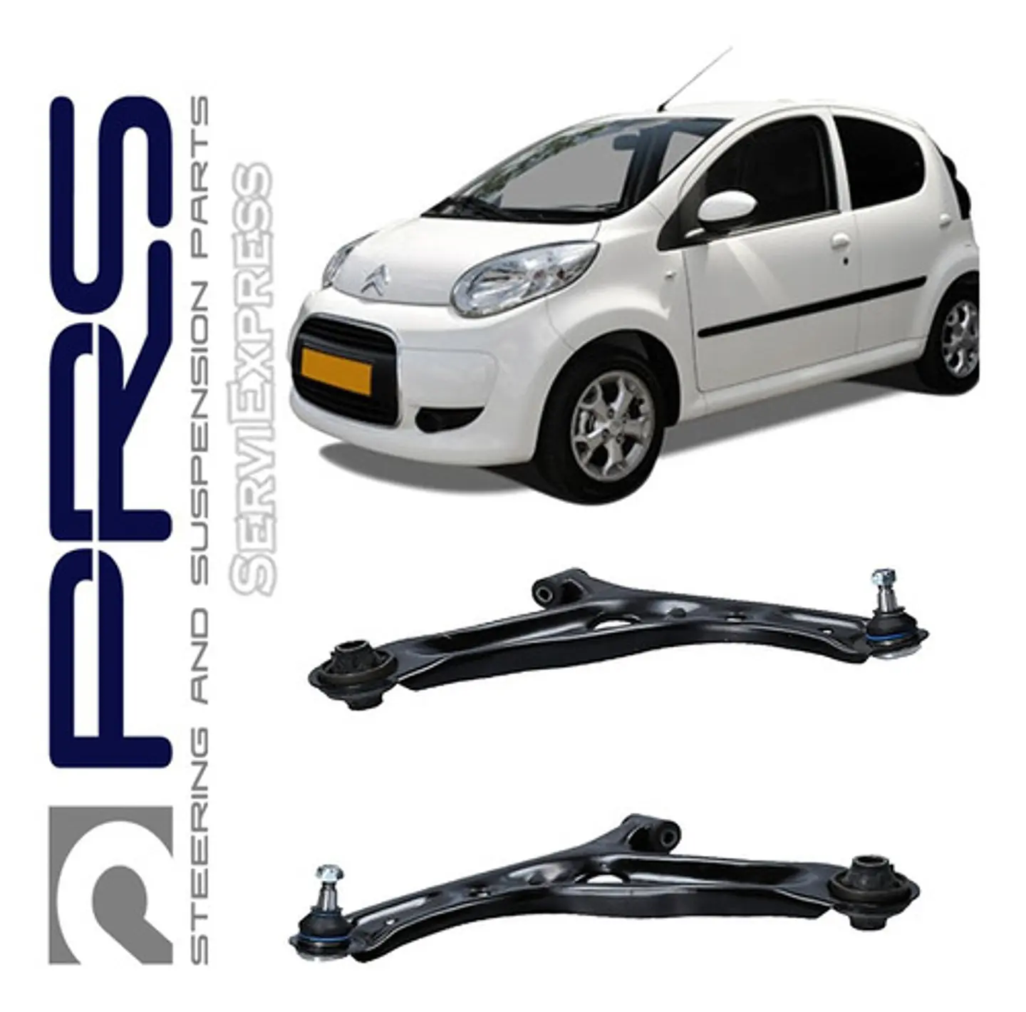 Par De Bandejas Delanteras Izquierda Y Derecha Citroen C1 1