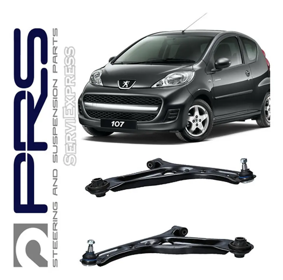 Par De Bandejas Delanteras Izquierda Y Derecha Peugeot 107 1