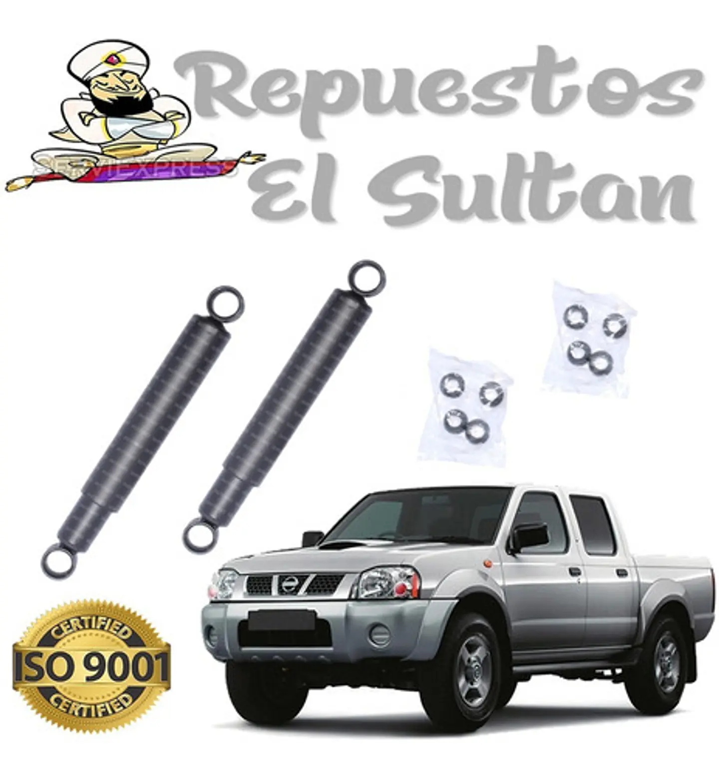 Amortiguadores Traseros Nissan Terrano D22 De 1998 Al 2015 1