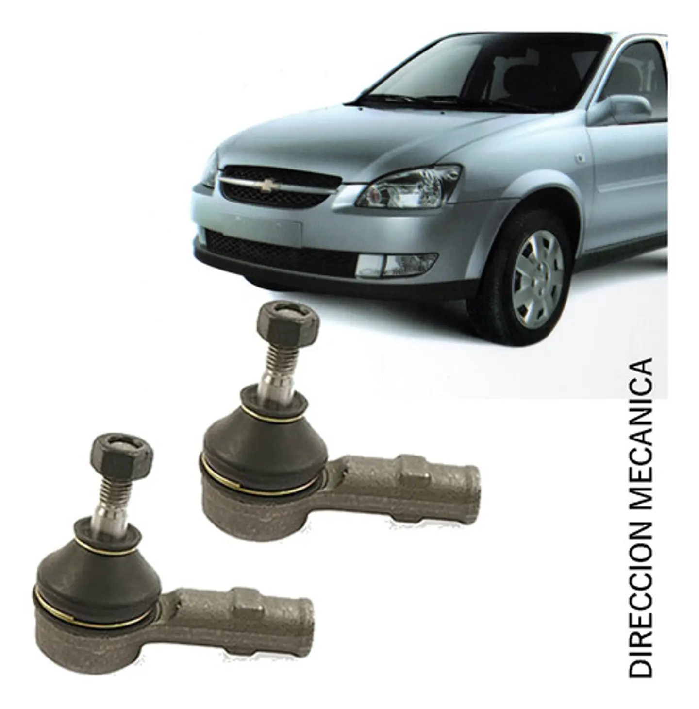 Terminales Chevrolet Corsa Plus 06-10 Dir Mecanica . Par 1