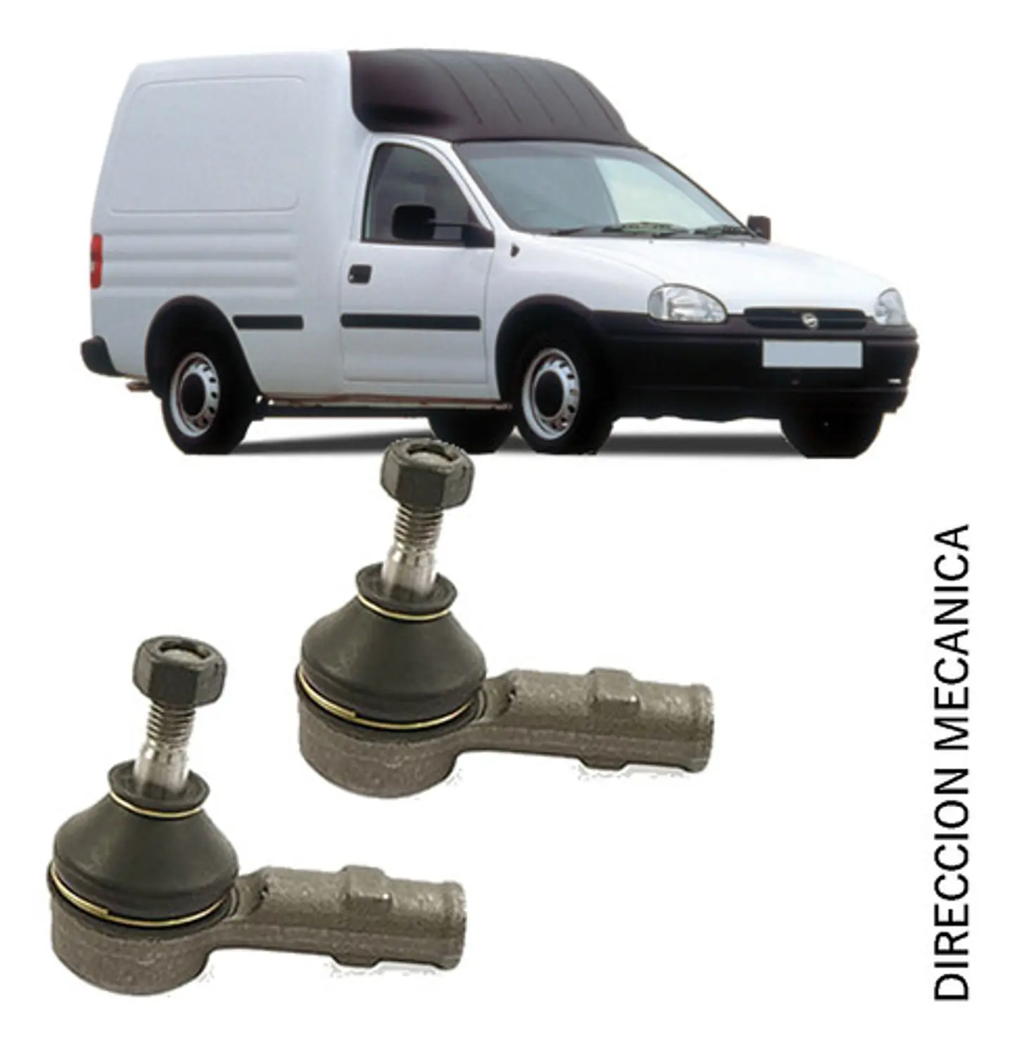 Terminales Chevrolet Combo 1998-2003 Dir Mecanica . Par 1