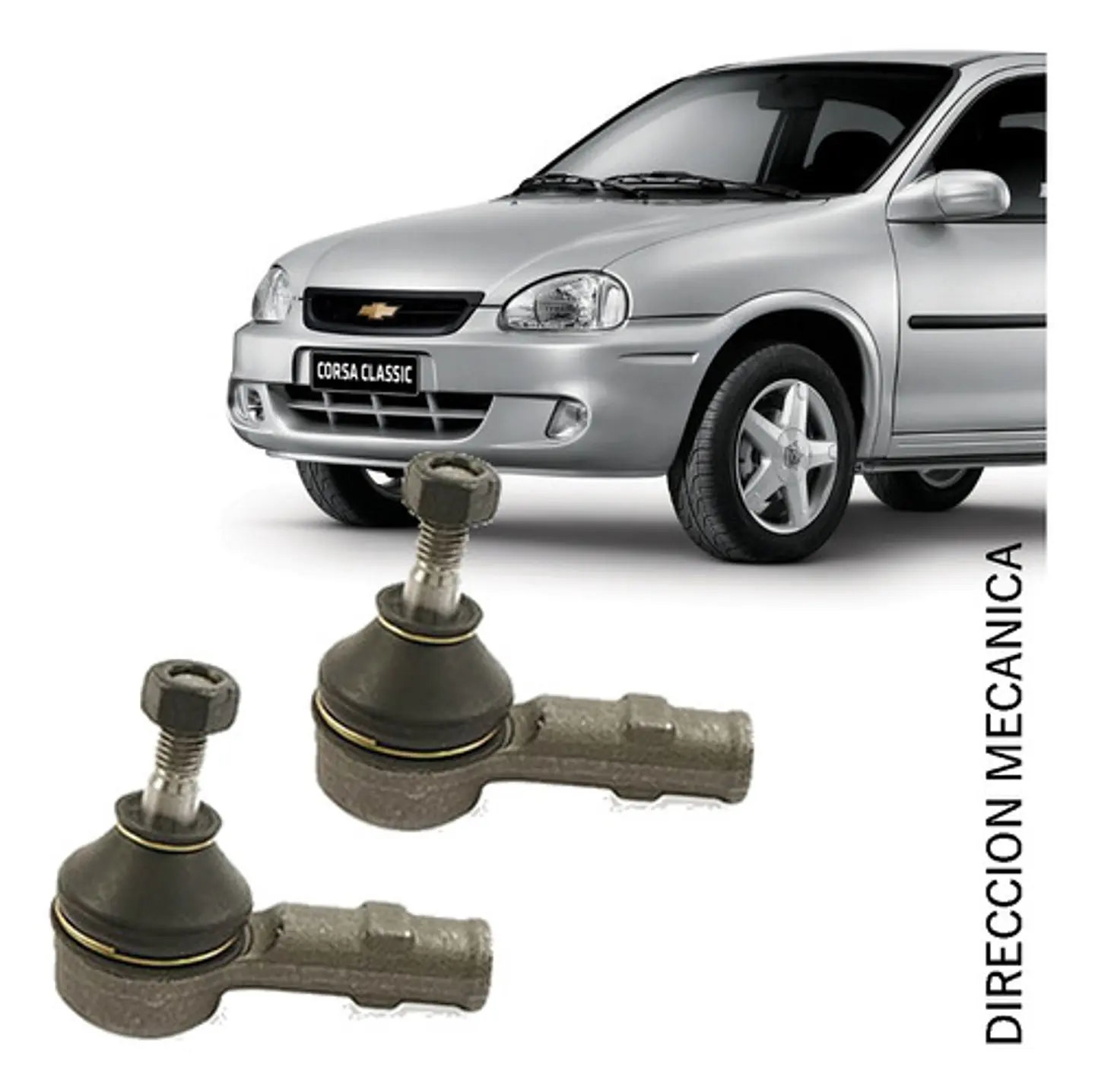 Terminales Chevrolet Corsa 1.6 1998-2005 Dir Mecanica . Par 1
