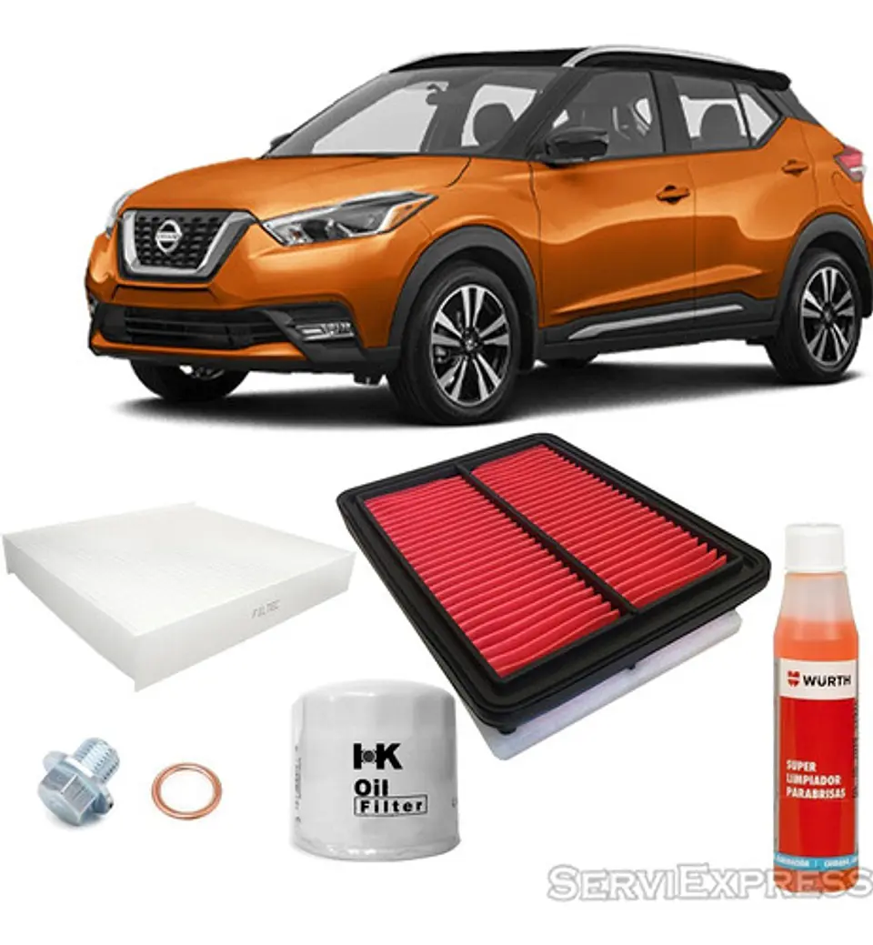 Kit De Mantencion Filtros, Tapon,etc. Nissan Kicks 2017-2021 1