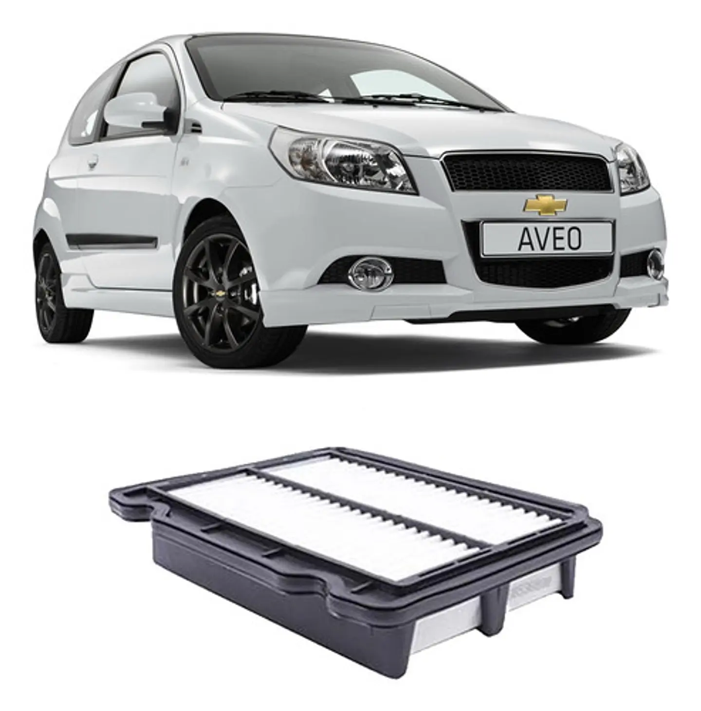 Filtro De Aire Para Chevrolet Aveo 2004-2016 1