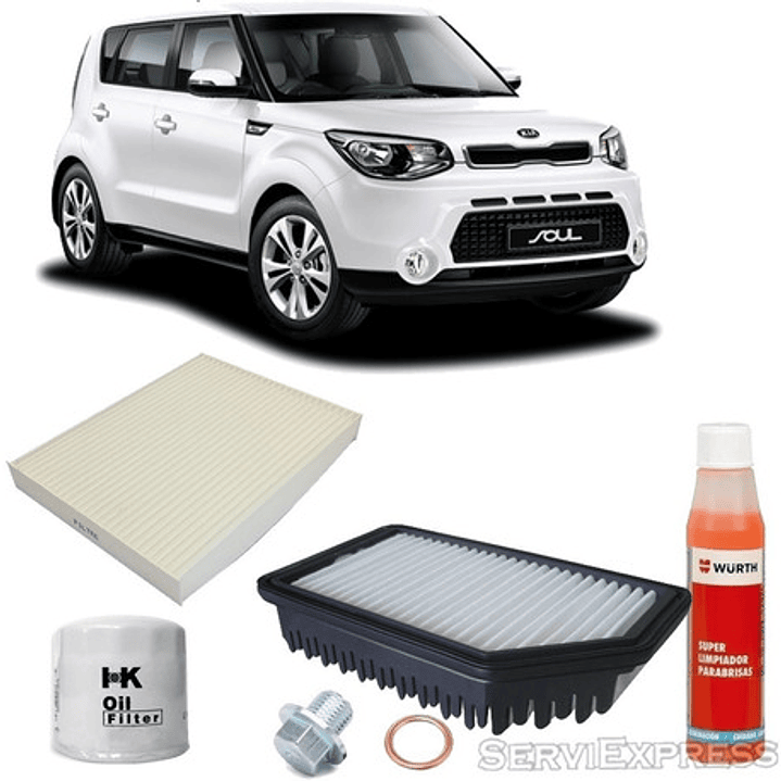 Kit De Mantencion De Kia Soul 2014 Al 2020 1