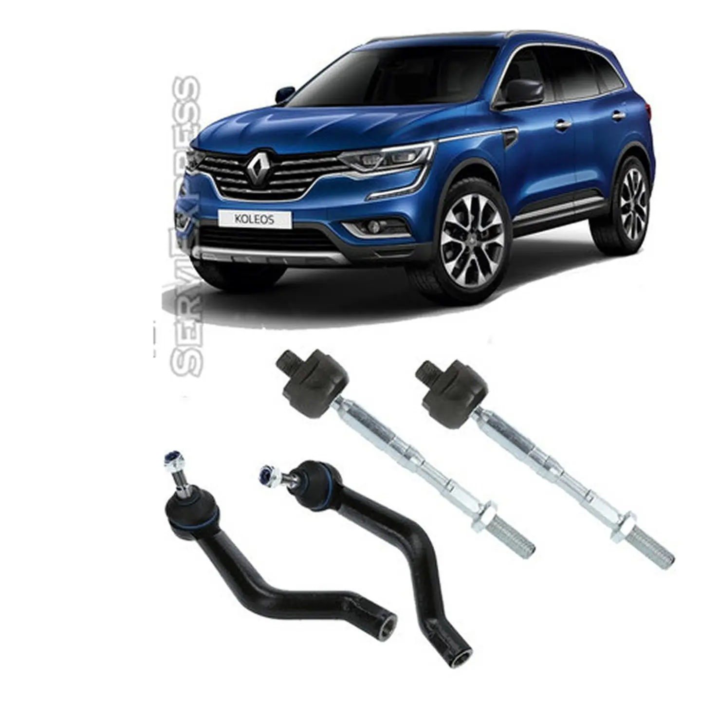 Juego De Terminales Y Axiales Renault Koleos 2017-2021 STP/TECWELL 1