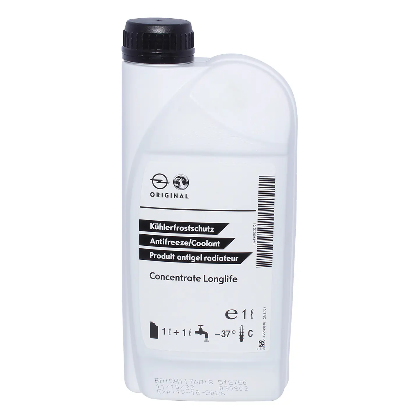 Refrigerante Coolant Concentrado Opel Azul 1