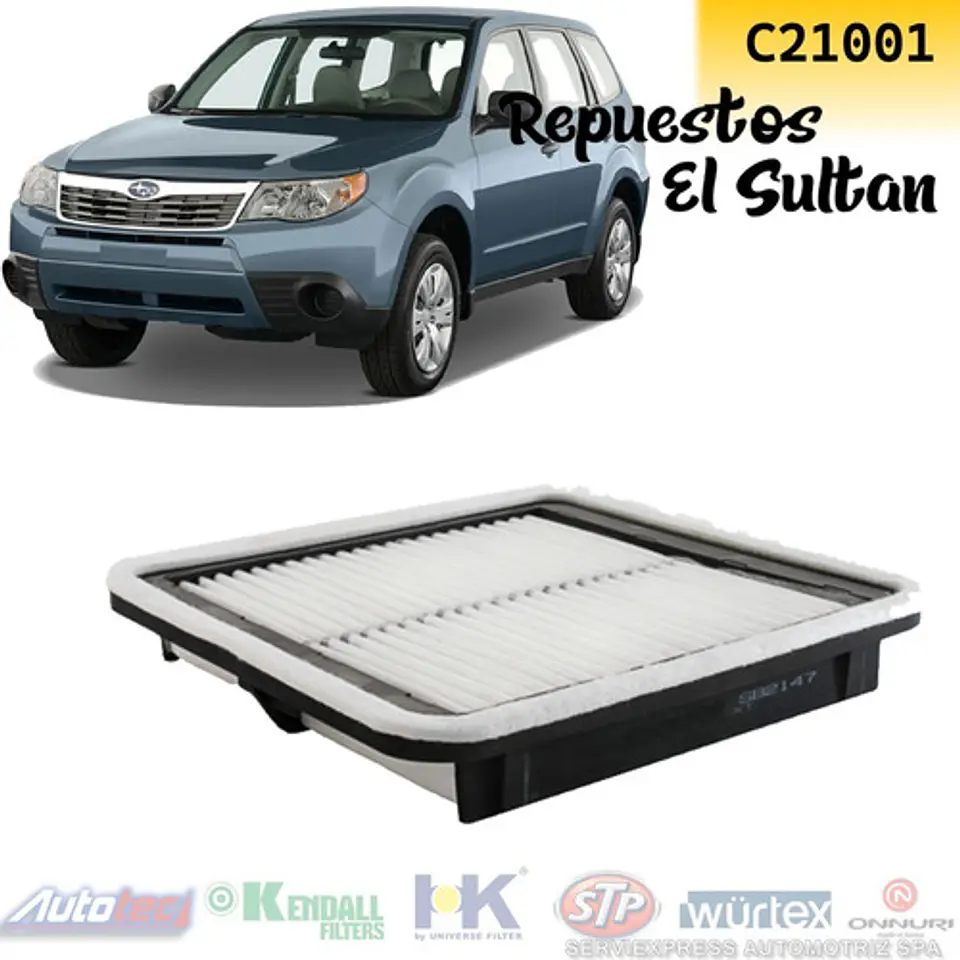 Filtro De Aire 	C2201 / 16546-AA120 Subaru 2