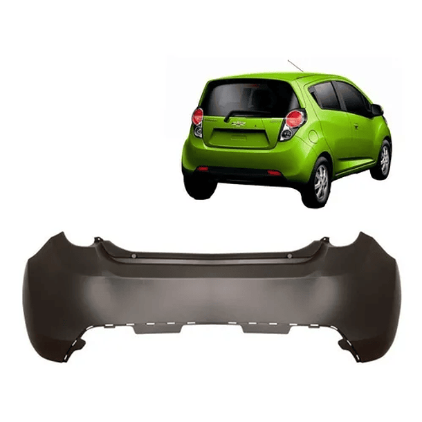 Parachoque Chevrolet Spark Gt Trasero 11-13