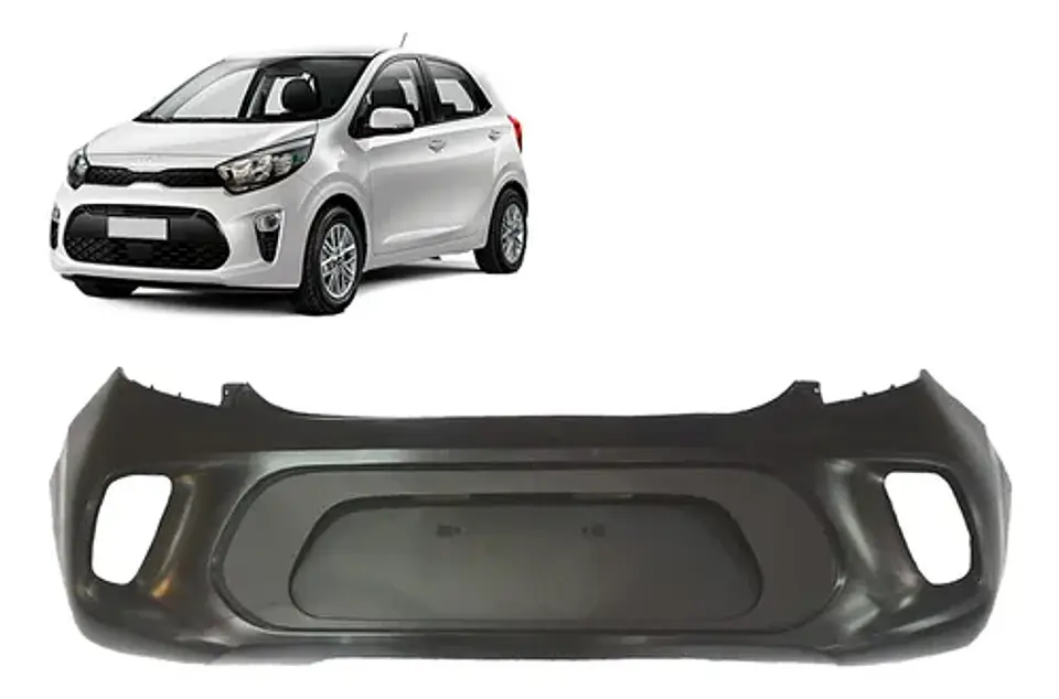 Parachoque Kia Morning 17-23 Trasero  1