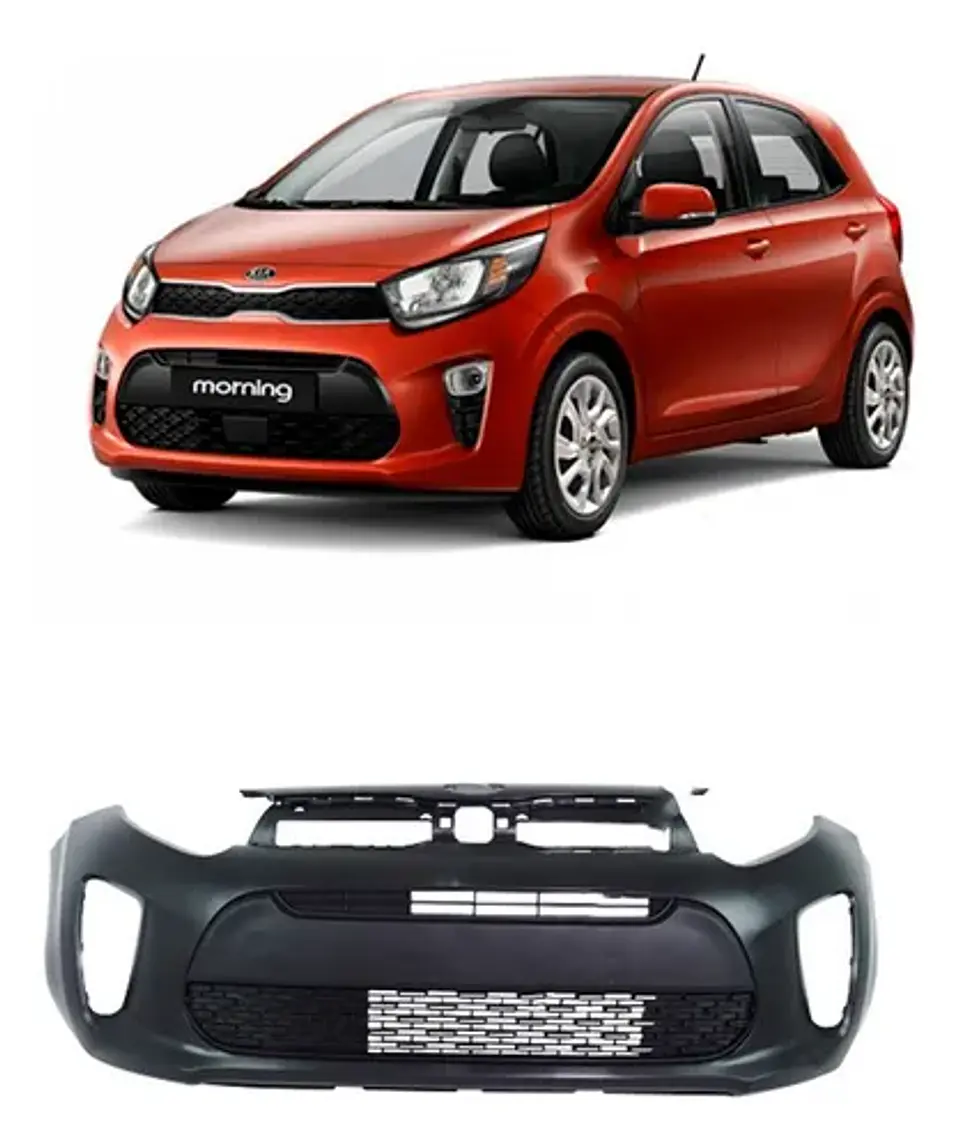 Parachoque Delantero Kia Morning Con Hoyo 18-24 1