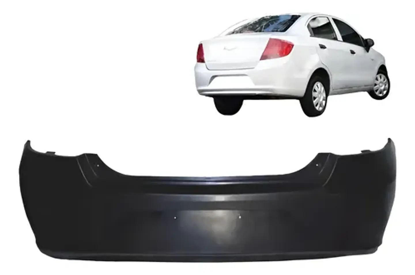Parachoque Trasero Chevrolet Sail 1.4  Clasic 11/17   1