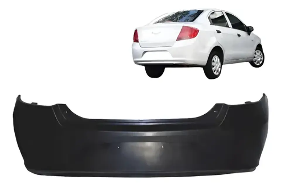 Parachoque Trasero Chevrolet Sail 1.4  Clasic 11/17   1
