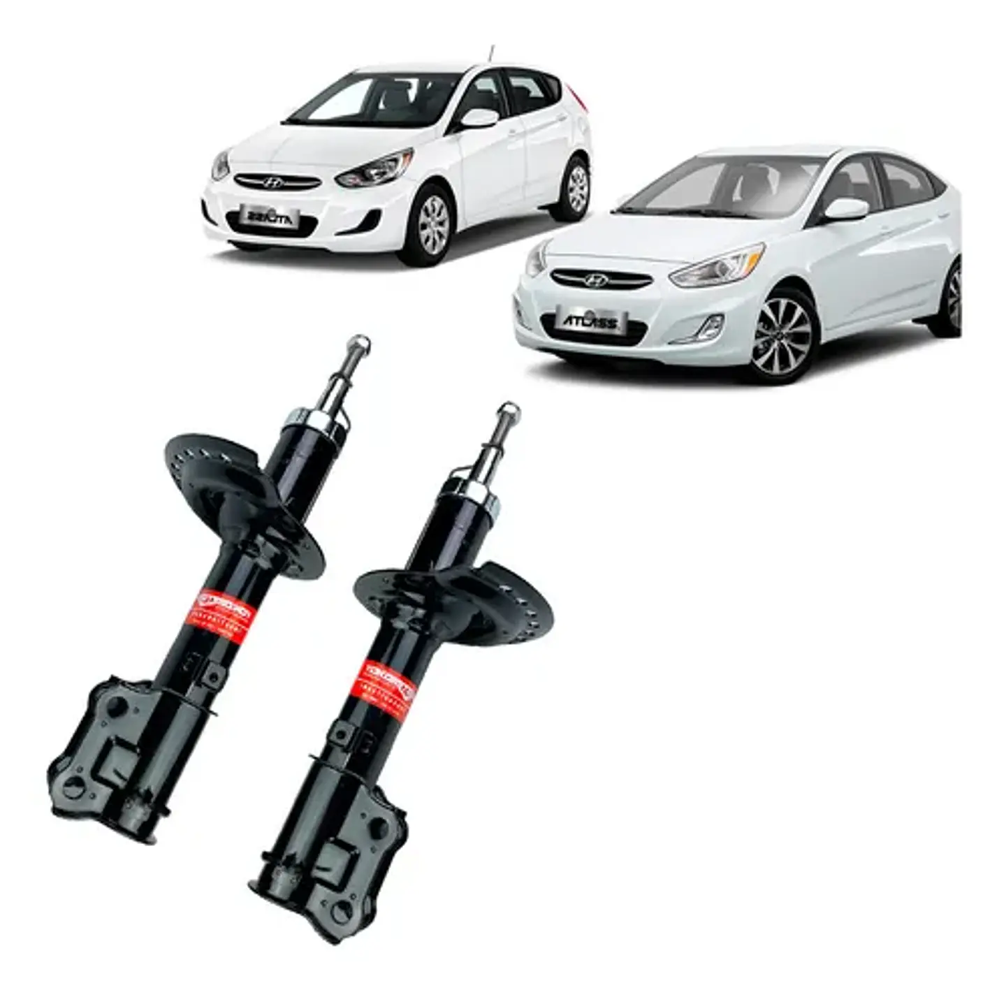 Amortiguador Accent RB derecho-izquierdo 1