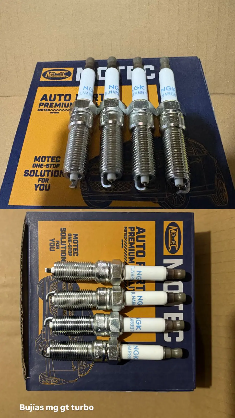 Bujias MG GT 1.4T 1.5T /RX5 1.5T 1