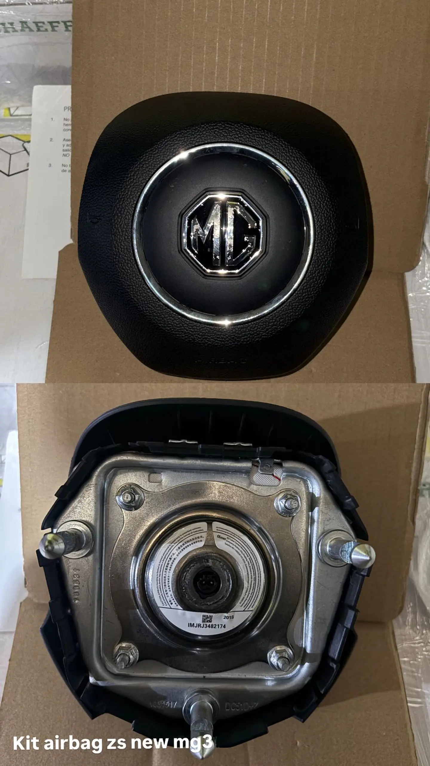 Airbag Volante MG ZS/NEW MG3 1