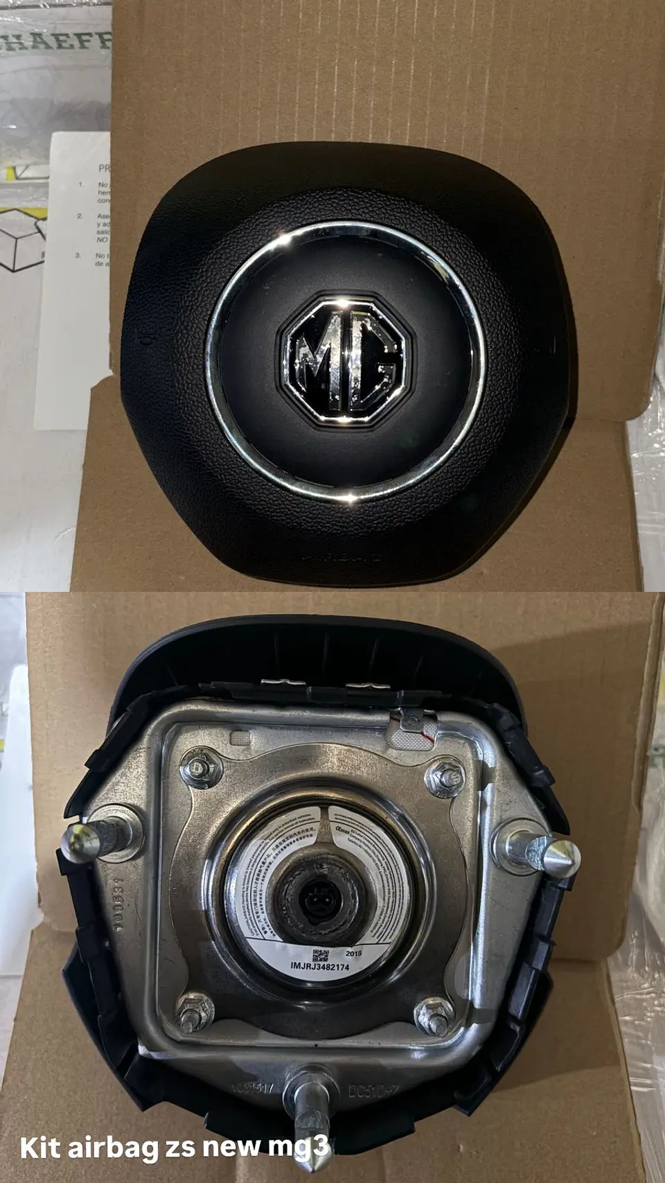 Airbag Volante MG ZS/NEW MG3 1