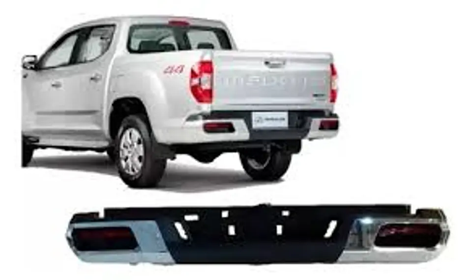 Parachoque trasero cromado Maxus t60 2017/2023 1