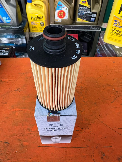 SsangYong Filtro Aceite Original New Actyon