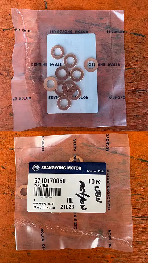 SsangYong Golillas Inyector New Actyon 