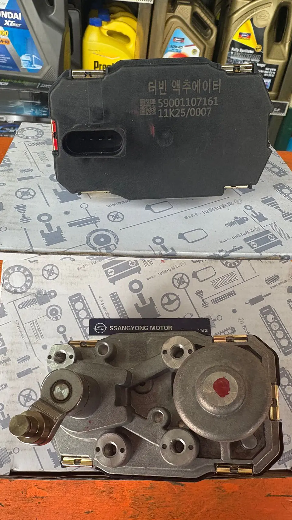 SsangYong Valvula Activacion Turbo New Actyon (VGT) 1