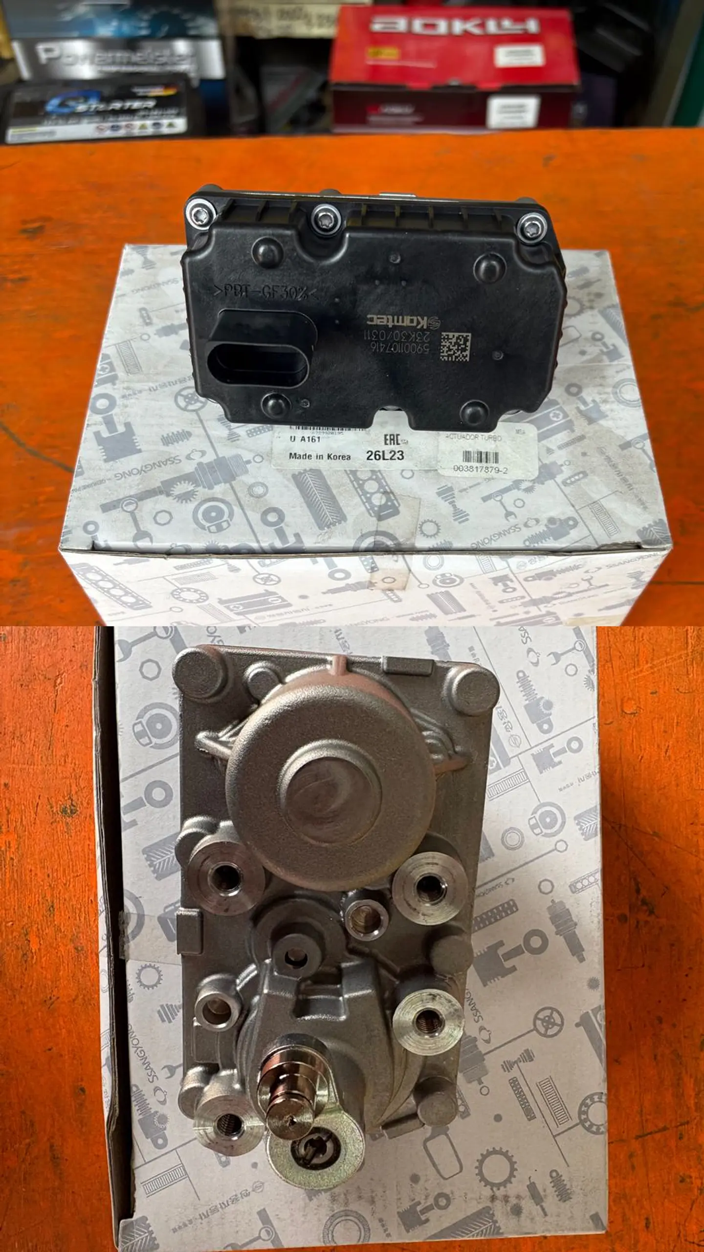 SsangYong Valvula Activacion Turbo New Actyon 2.2 Original (VGT) 1