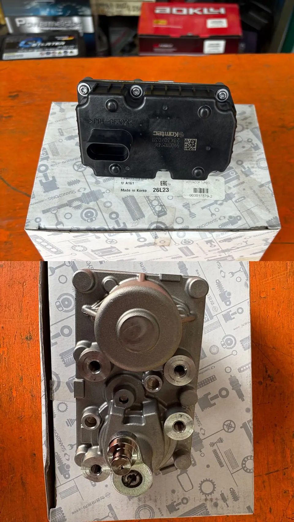 SsangYong Valvula Activacion Turbo New Actyon 2.2 Original (VGT) 1