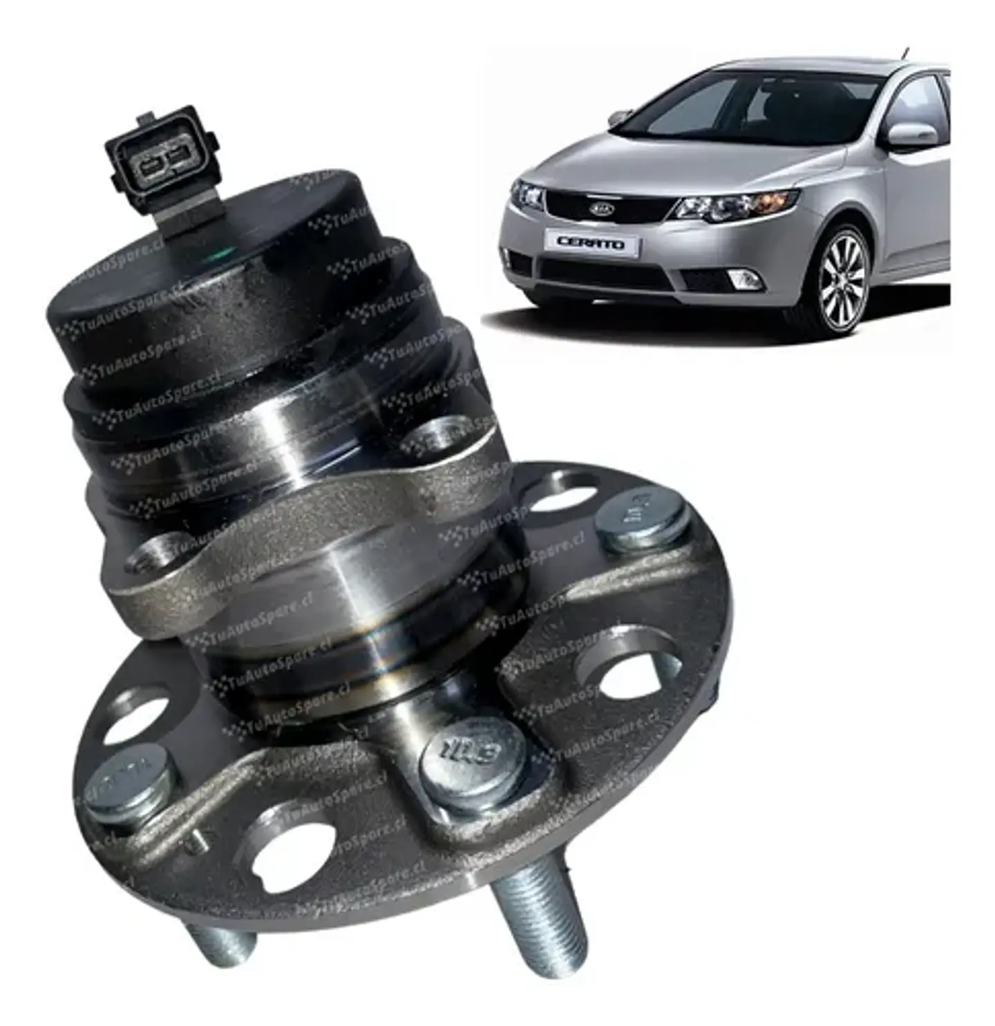 MAZA TRASERA KIA CERATO 2010-  1