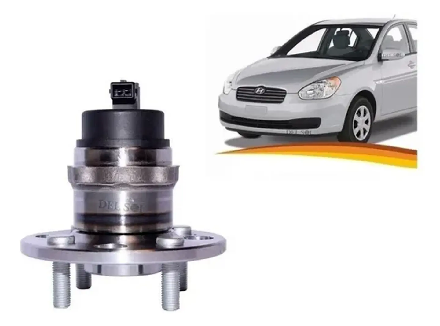 MAZA TRASERA HYUNDAI NEW ACCENT 06-11  S-ABS  1