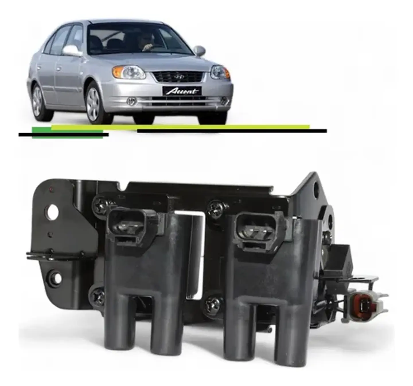 BOBINA ENCENDIDO HYUNDAI ACCENT PRIME 1.5   03-06  1