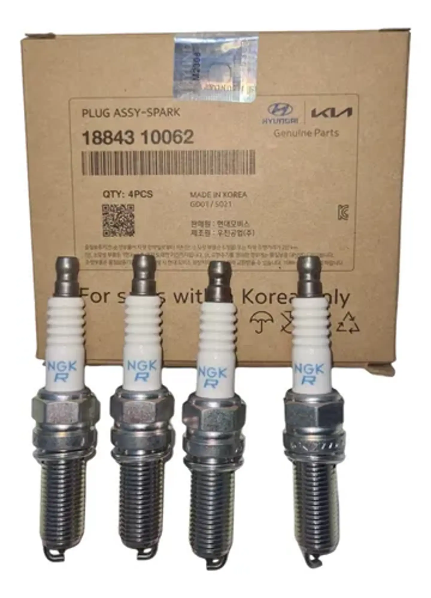 JUEGO BUJIAS HYUNDAI ACCENT RB HYUNDAI  1