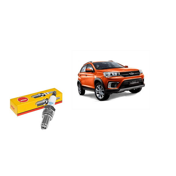 JUEGO BUJIAS CHERY TIGGO 2 NGK 