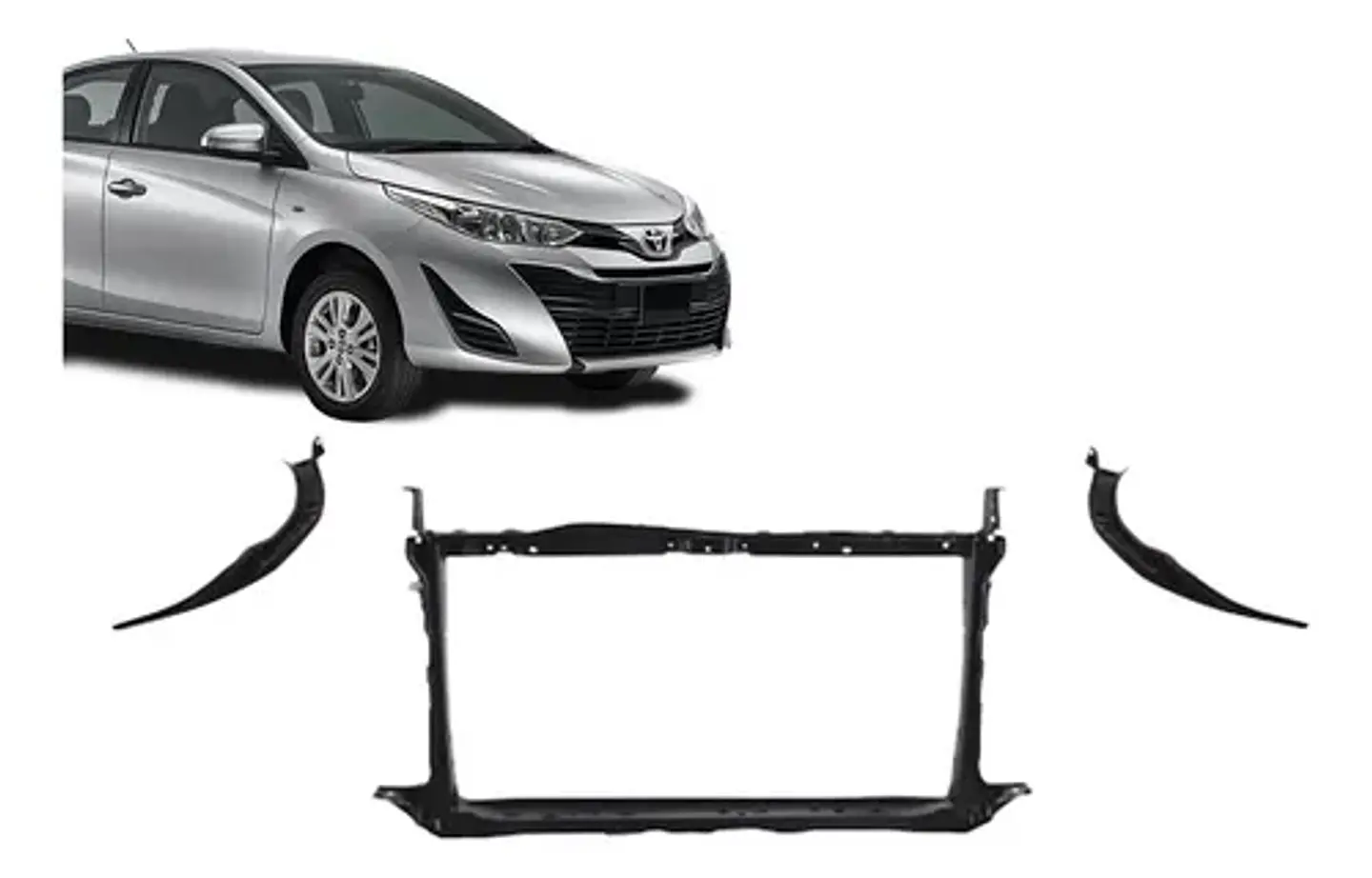 FRONTAL TOYOTA YARIS 14-17  1