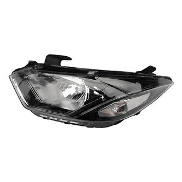 OPTICO CHEVROLET ONIX-PRISMA CON LED CROMADO LH