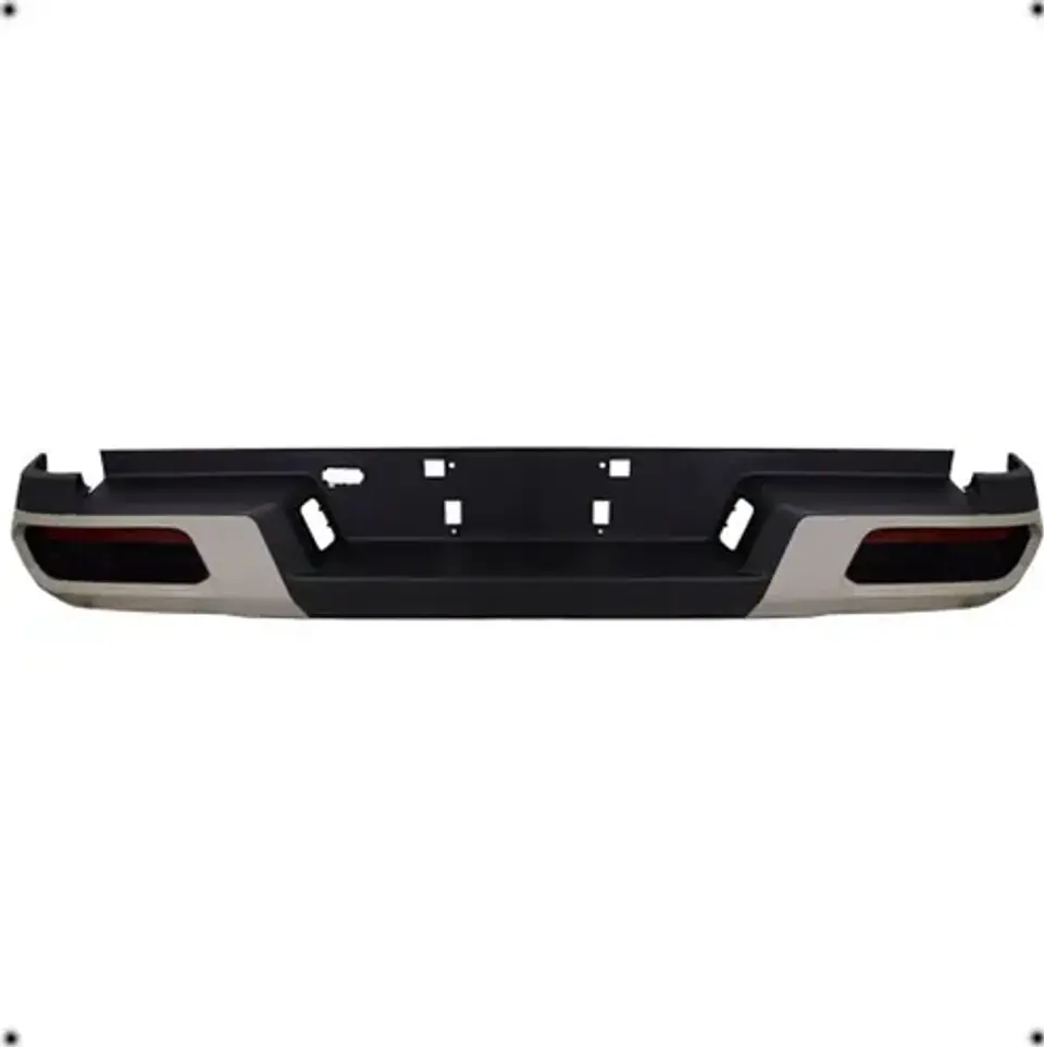 PARACHOQUE MAXUS T60 TRASERO PLATEADO  1